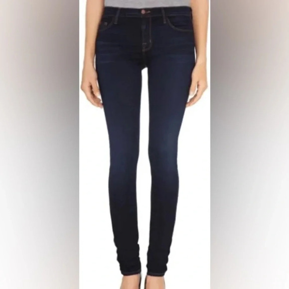 J Brand Maria Mid Rise in Atlantis Stretch Skinny Jeans 28 - Picture 1 of 6